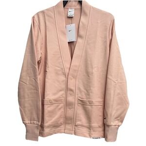Nike Golf Cardigan Standard Issue Men's Size‎ M FB5464-800 Pink